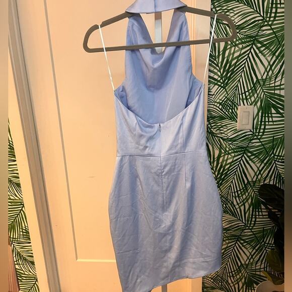 Elliatt Camo Halter Dress in Blue NWT XS - Picture 6 of 13